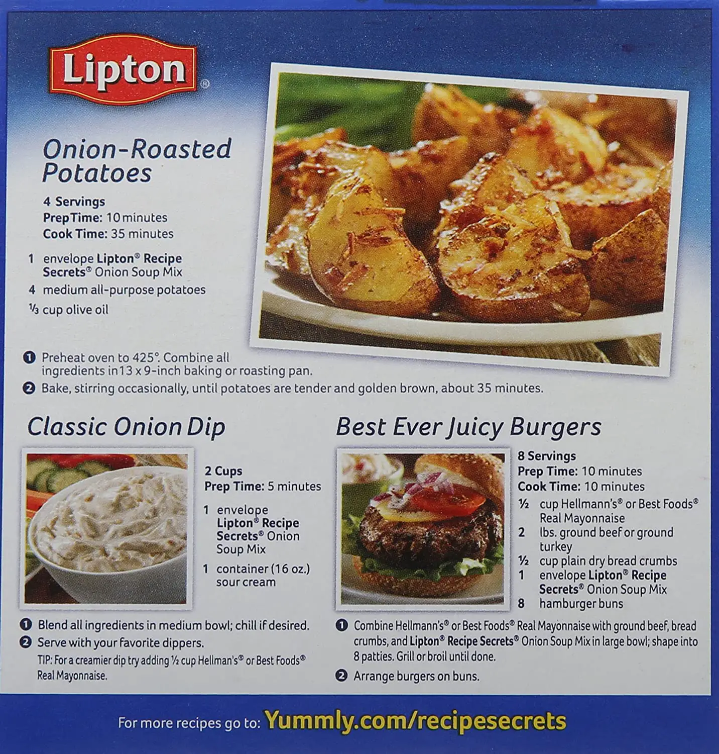 20 Best Lipton Onion soup Burgers