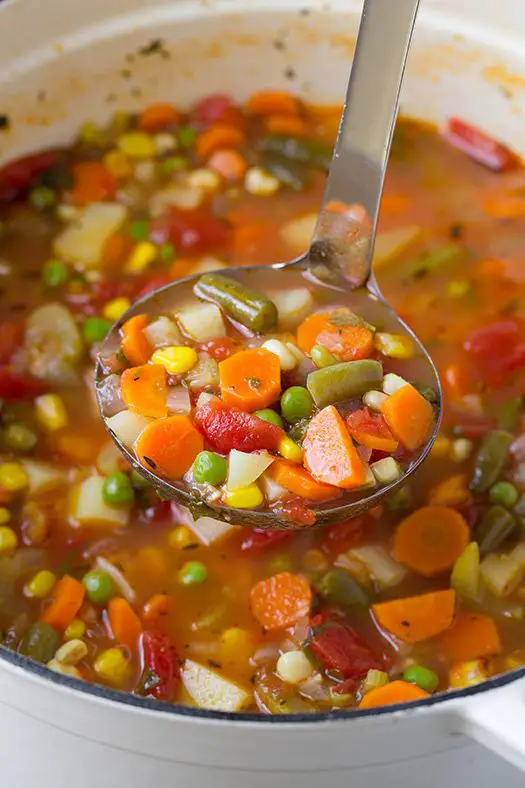 50 Homemade Vegetable Soup Recipes