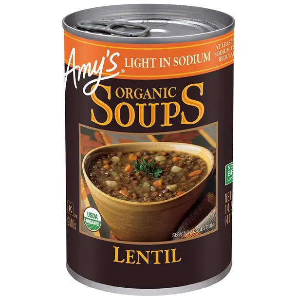 Amys Organic Soups, Light in Sodium Lentil, 14.5 Ounce ...