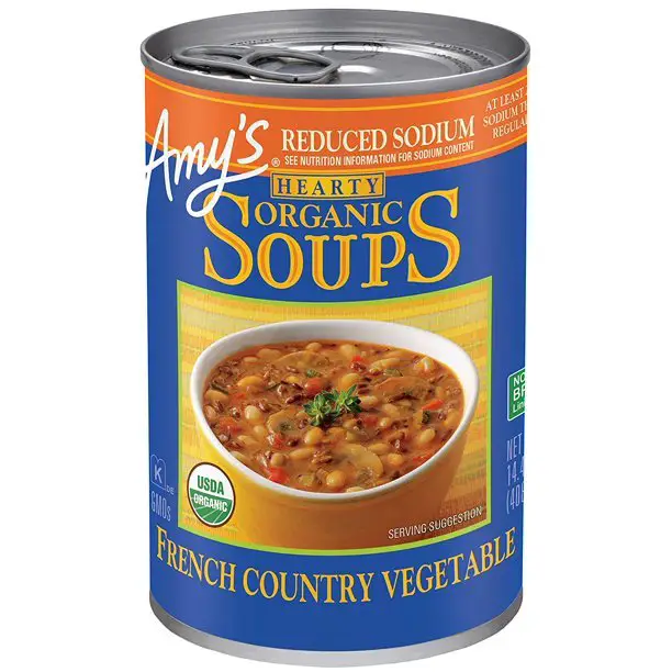 Amys Soups, Low Sodium Country Vegetable