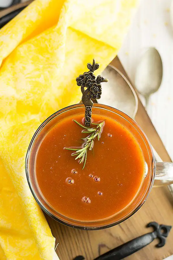 an outstanding recipe of tomato soup from tomato paste. It is smooth ...