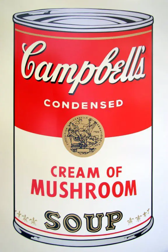 Andy Warhol Campbells Soup Cream Sunday B. Morning For Sale