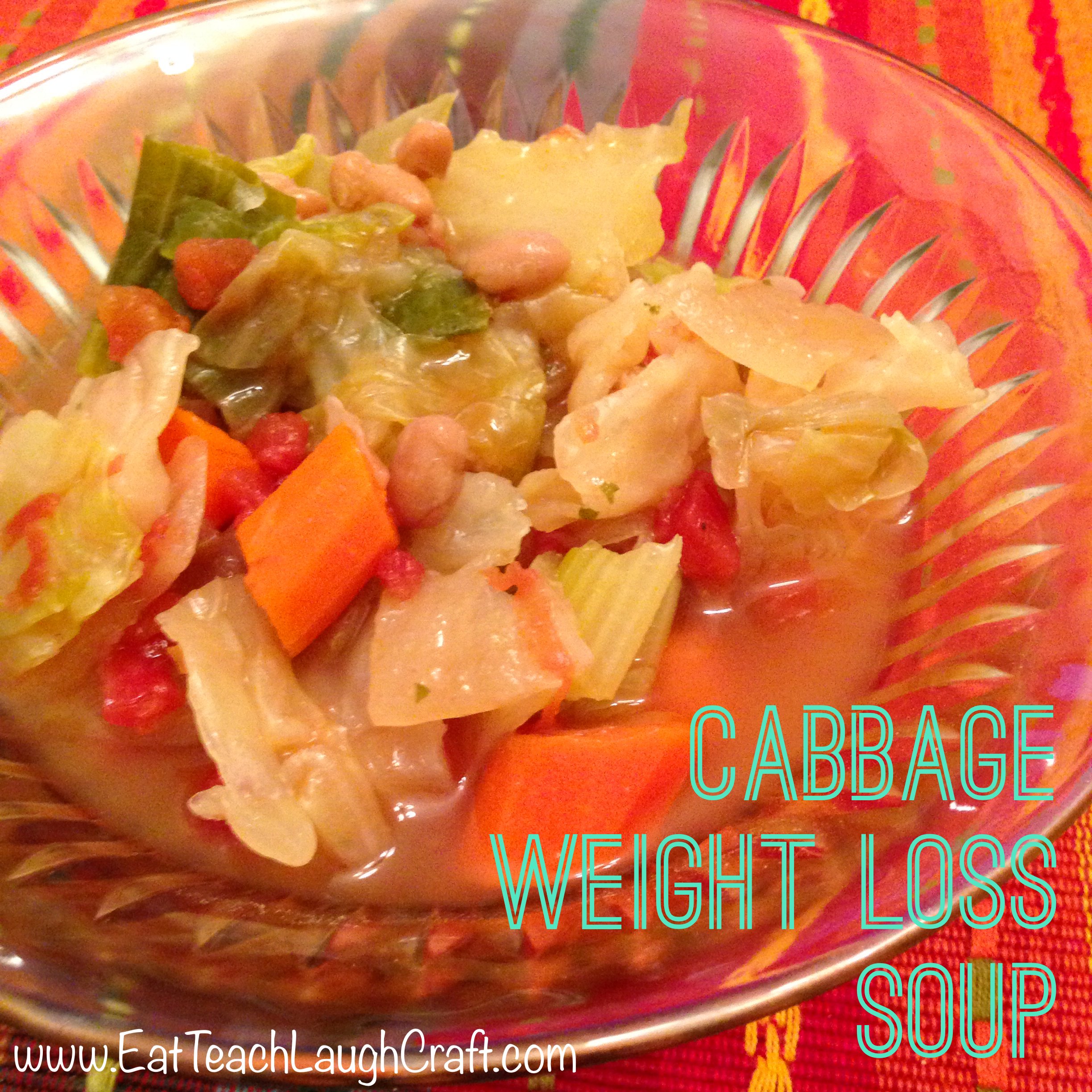 Cabbage Weight Loss Soup Recipe