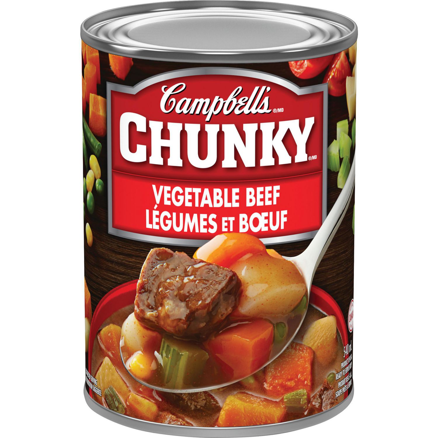 Campbellâs Chunky Vegetable Beef Soup
