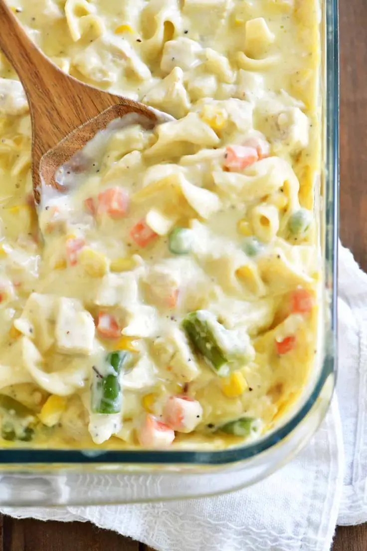 Chicken Noodle Soup Casserole is comfort food at its best ...