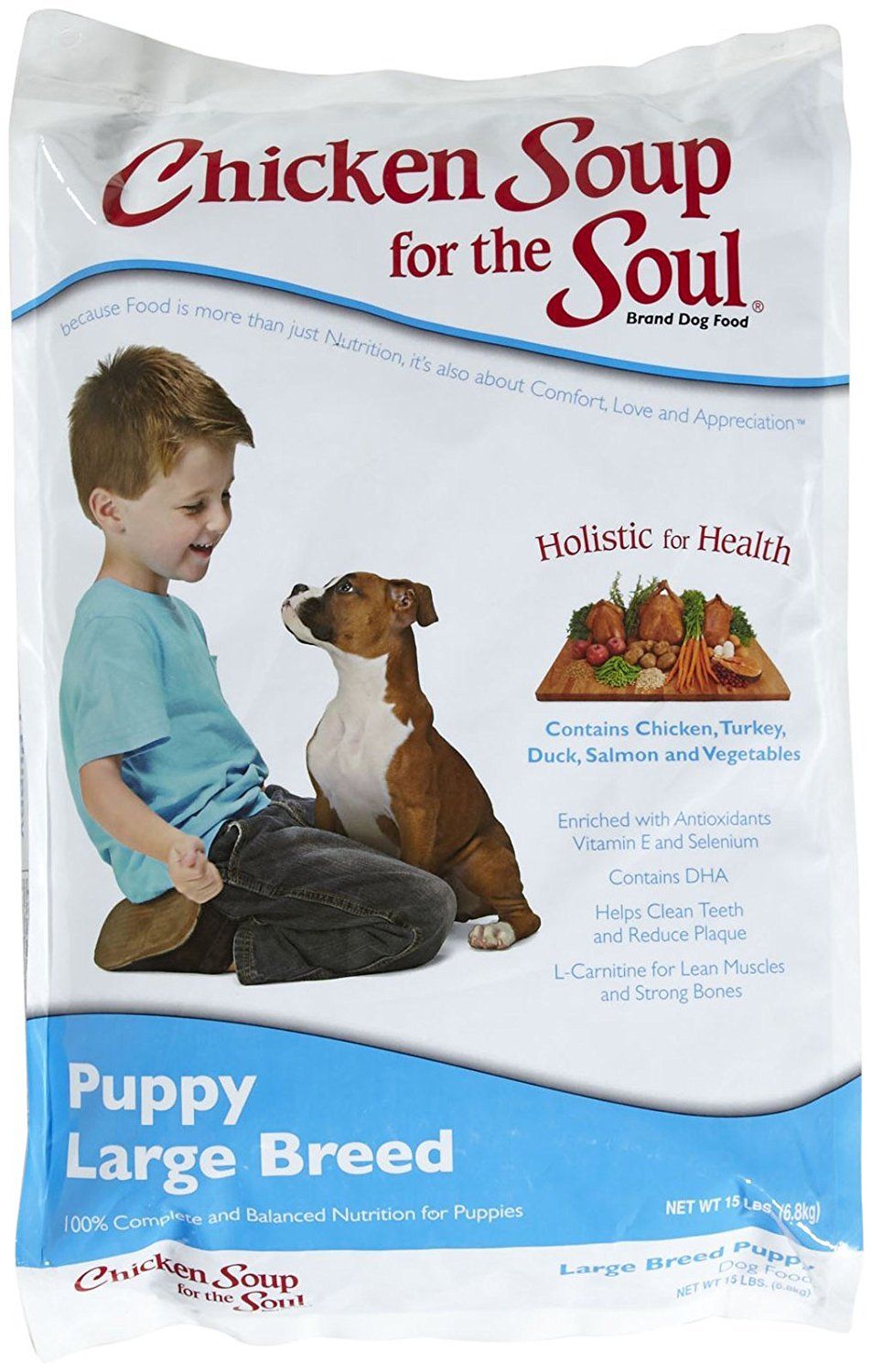 chicken soup for the soul large breed puppy 30lb cant
