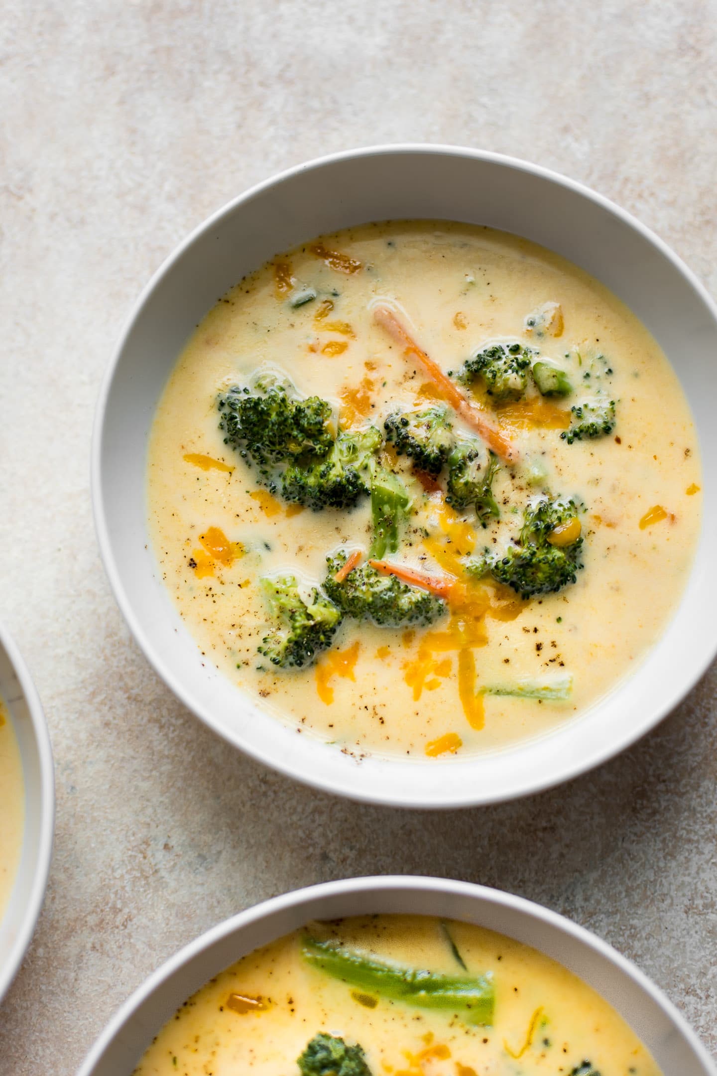 Easy Broccoli Cheddar Soup Recipe â¢ Salt &  Lavender