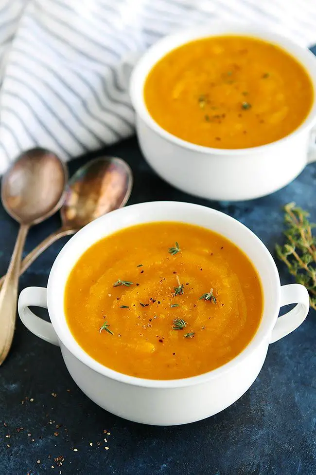 Easy Butternut Squash Soup made in the Instant Pot is the ...