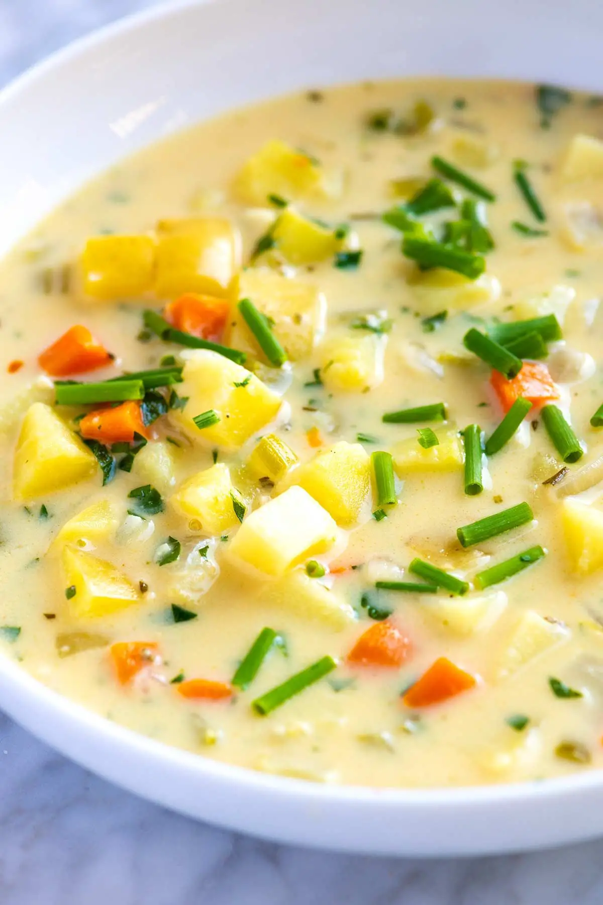 Easy Creamy Homemade Potato Soup