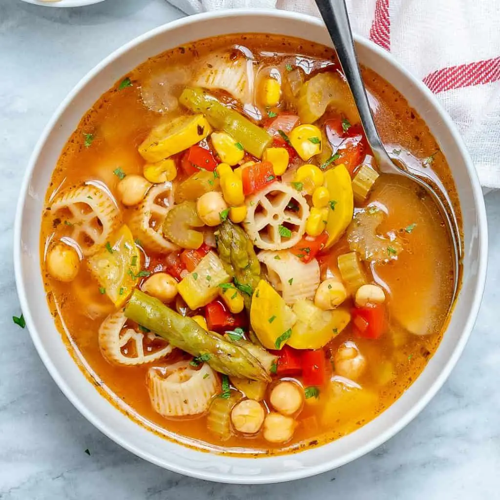 Easy Homemade Vegetable soup recipe