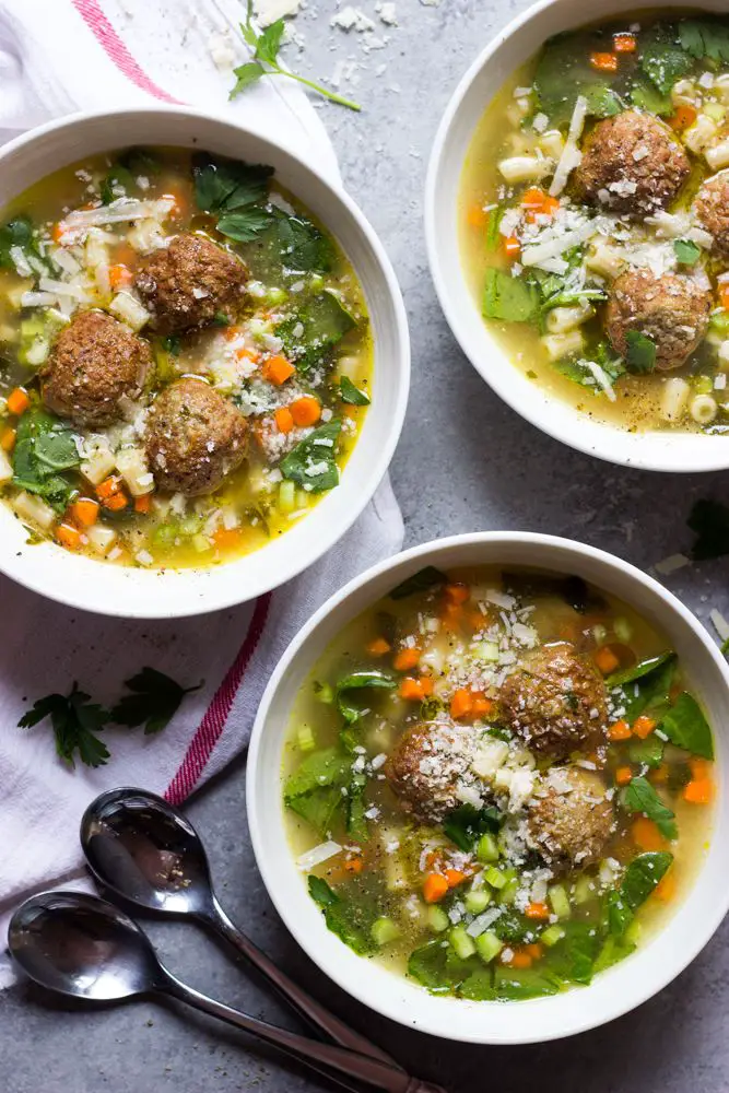 Easy Italian Wedding Soup Recipe with Frozen Meatballs ...