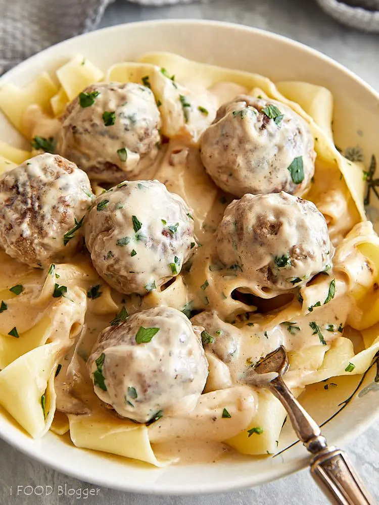 easy swedish meatballs cream of mushroom soup