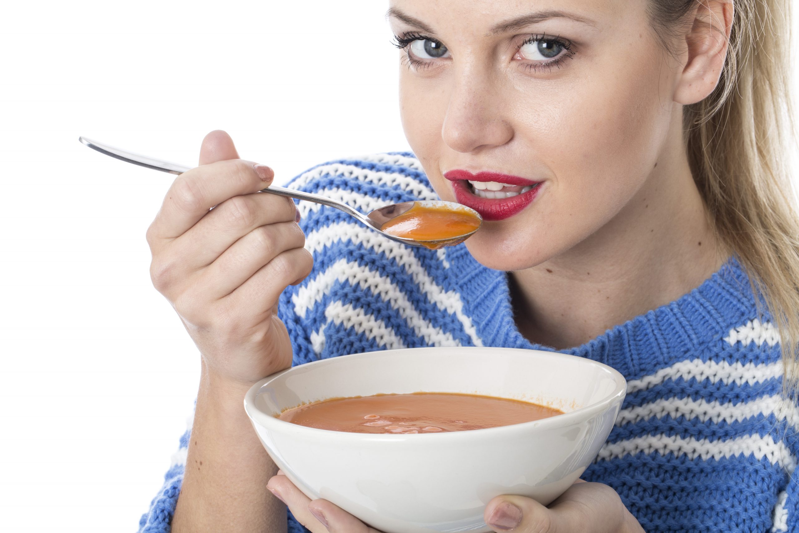 Eating soup to lose weight