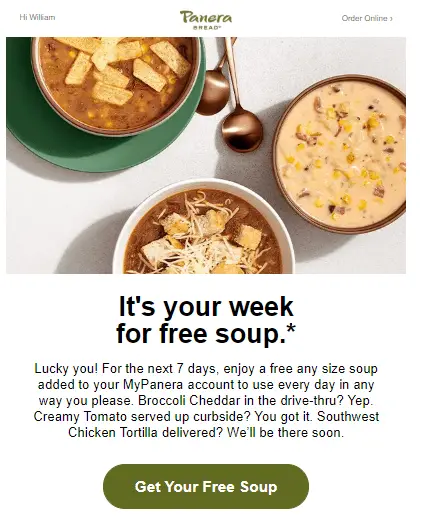[Expired] [YMMV] Panera Bread: Free Soup For A Week ...
