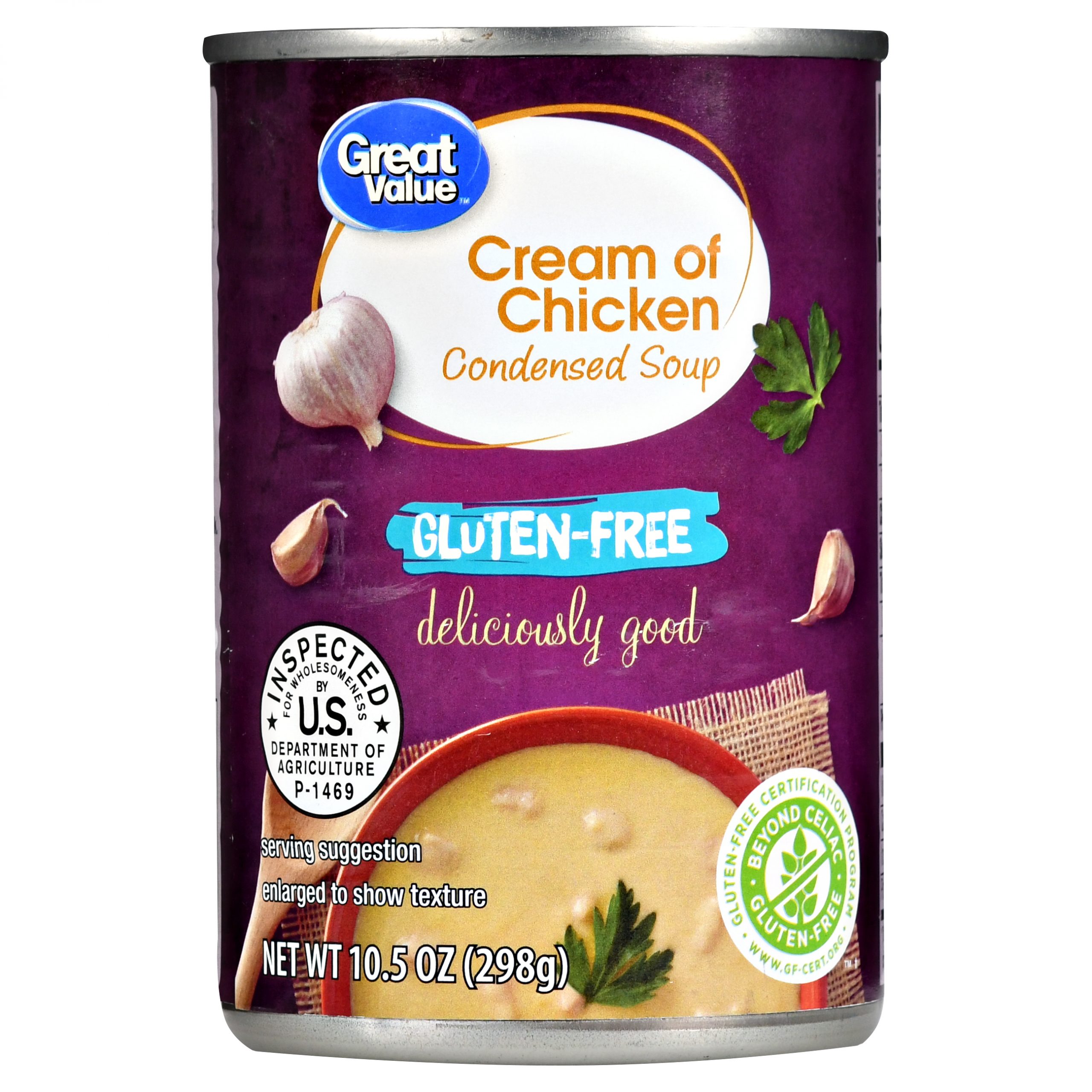 Great Value Gluten Free Cream of Chicken Condensed Soup ...