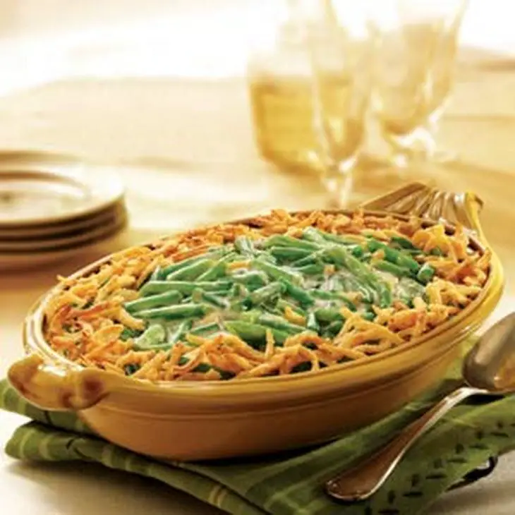 Green Bean Casserole LXIX Recipe Side Dishes with Campbell