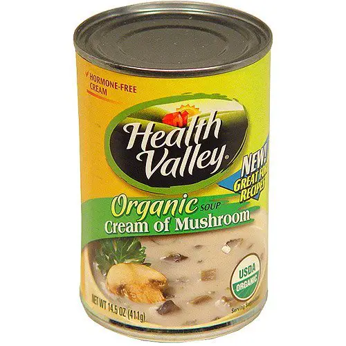 Health Valley Cream Of Mushroom Soup, 14.5 oz (Pack of 12)