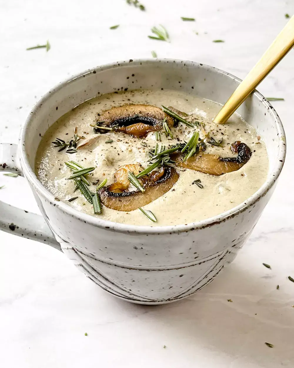 Healthy Cream of Mushroom Soup Recipe