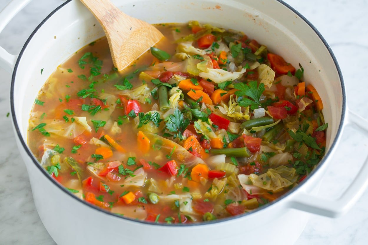 Homemade Cabbage Soup Nutrition : Wie man bis 10 lbs ...