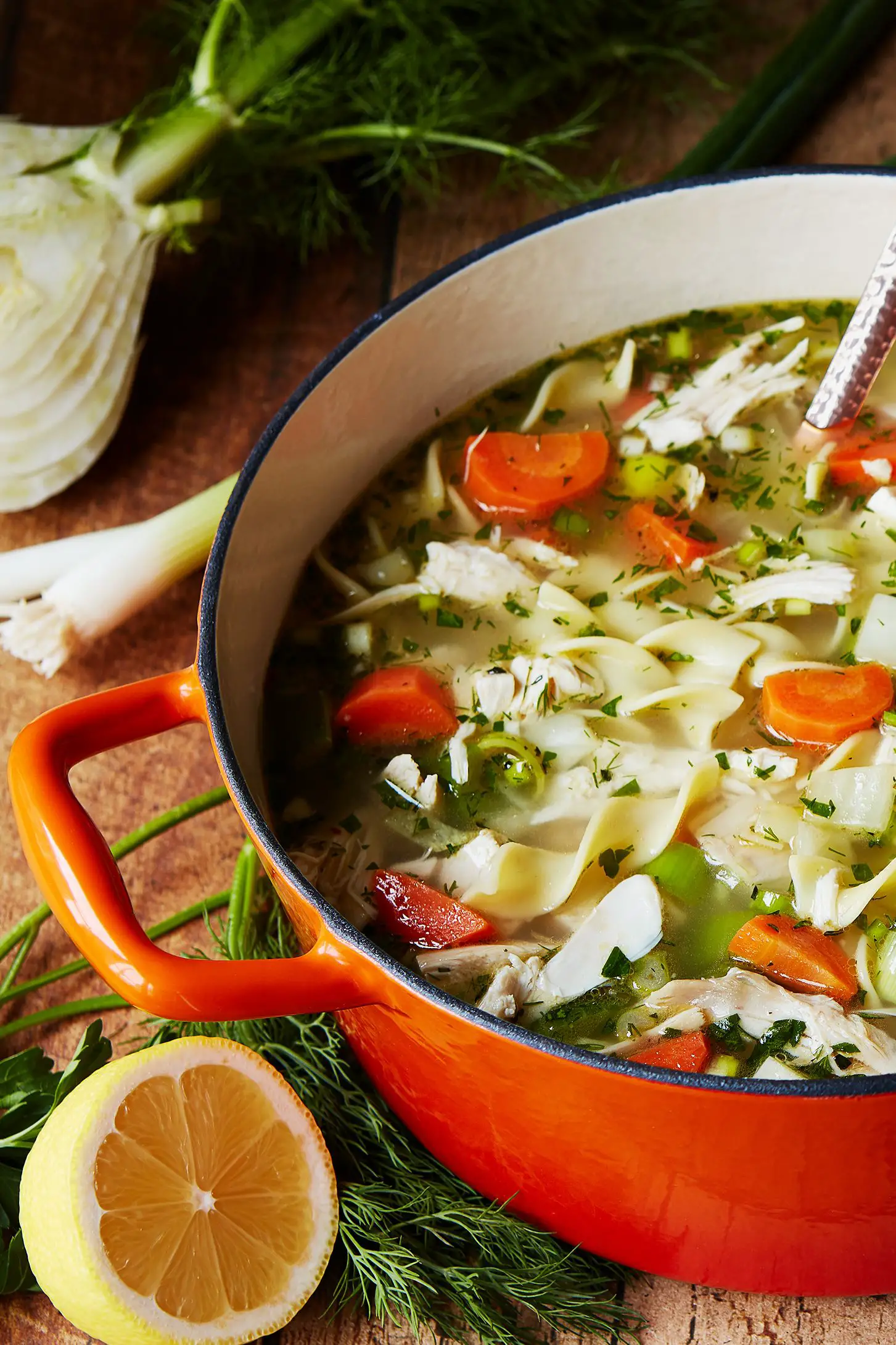 How do you make chicken noodle soup even better? Make it ...