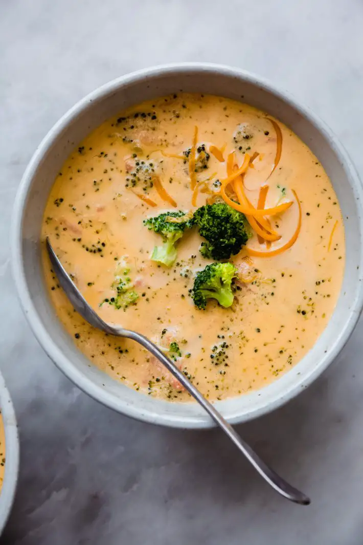 Keto Broccoli Cheese Soup (It
