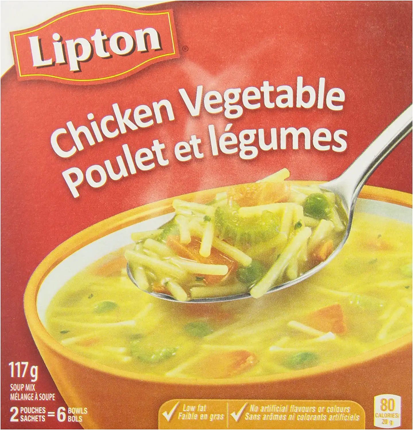 Knorr Lipton Farmhouse Chicken Vegetable Dry Soup Mix, 24