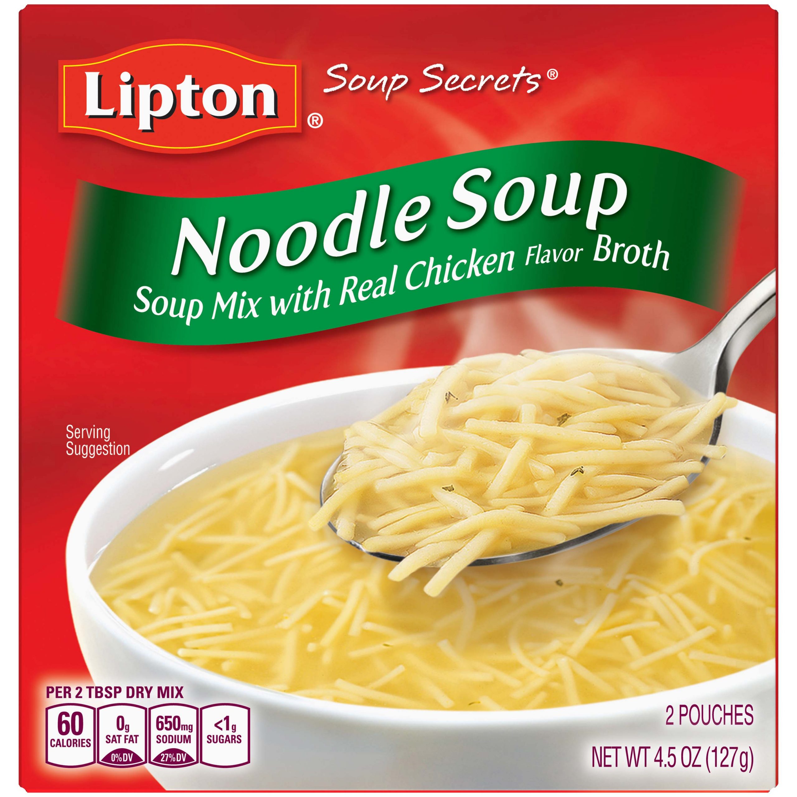 Lipton Noodle Instant Soup Mix, 4.5 oz