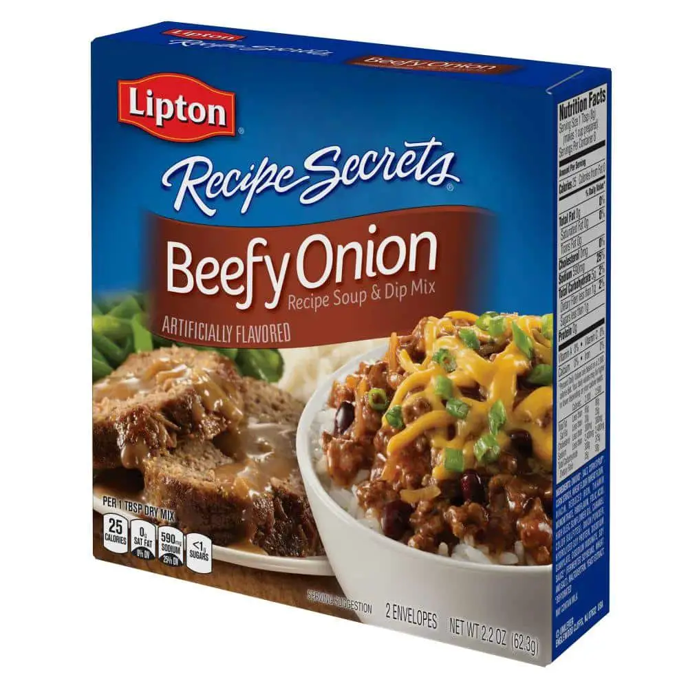 Lipton Recipe Secrets Beefy Onion Soup &  Dip Mix, 2.2 oz