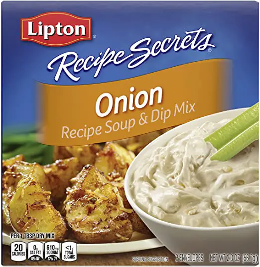 Lipton Recipe Secrets Onion Recipe Soup &  Dip Mix 56.7g ...