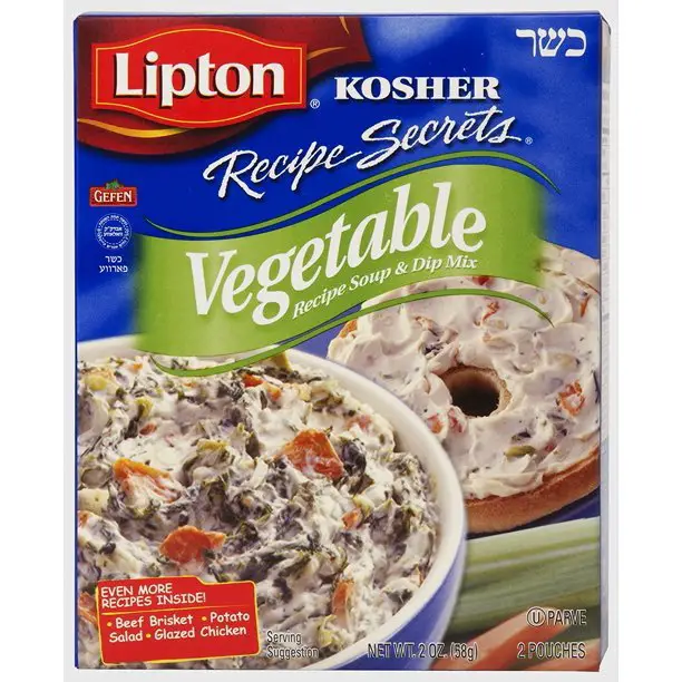 Lipton Recipe Secrets Soup and Dip Mix, Vegetable 2oz (6 Pack ...