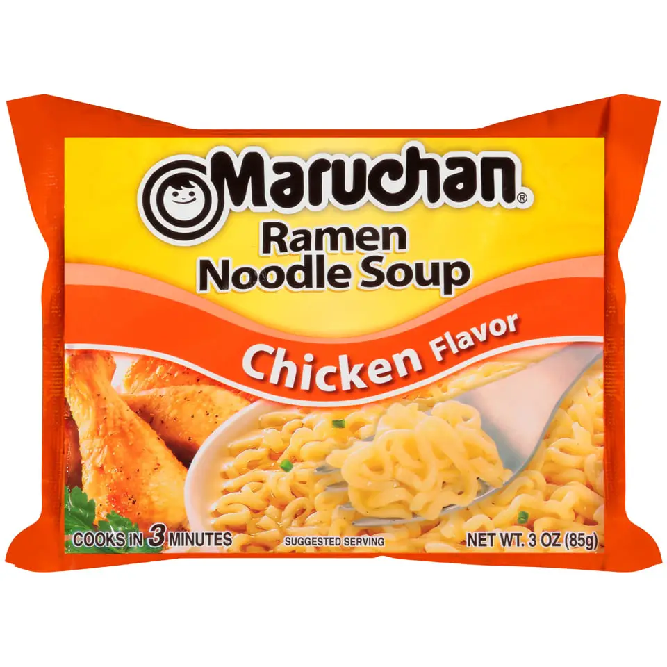 Maruchan Ramen Noodle Chicken Flavor Soup, 3 oz