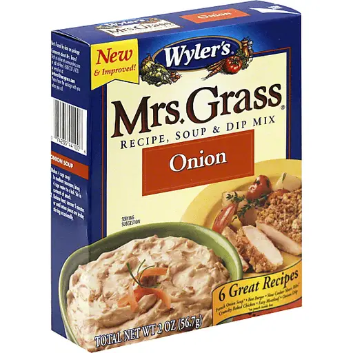 Mrs Grass Mrs. Grass Onion Soup &  Dip Mix