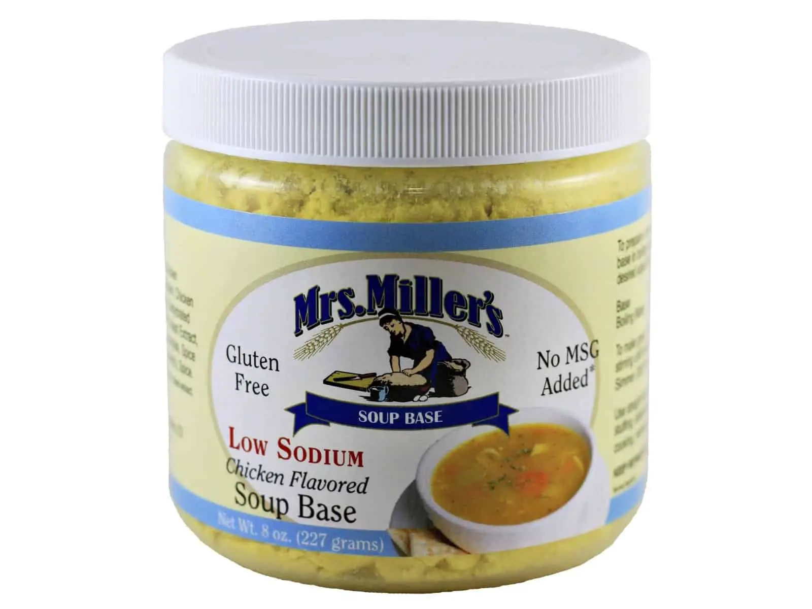 Mrs. Millers Low Sodium Chicken Soup Base  8 oz.