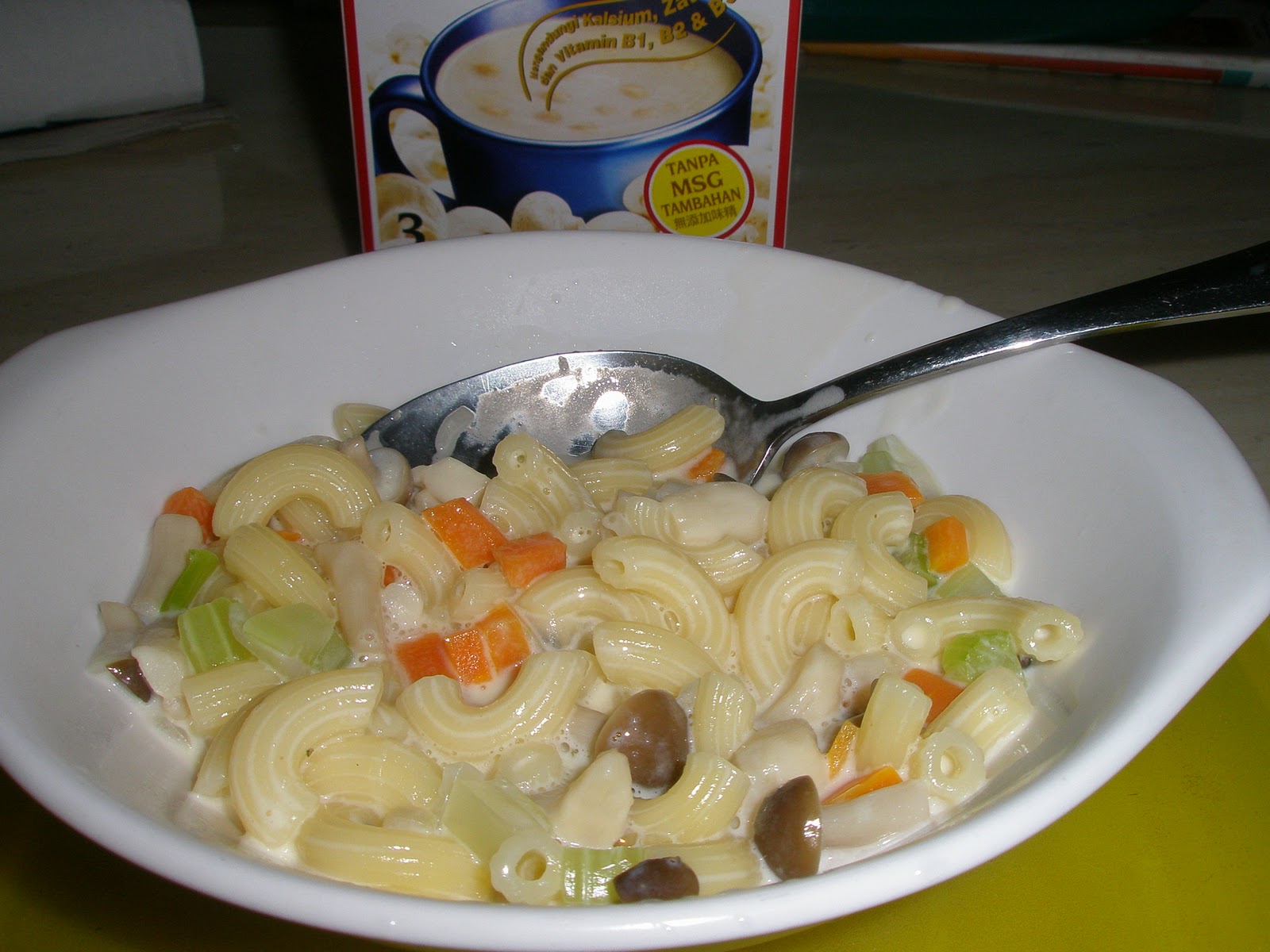 » Mushroom Soup Pasta With Thickened CreamHealth is Wealth