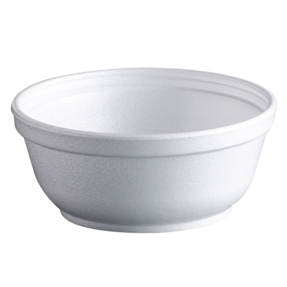 Oatmeal Stock Your Home 8 Ounce Foam Bowls with Lids 50 ...