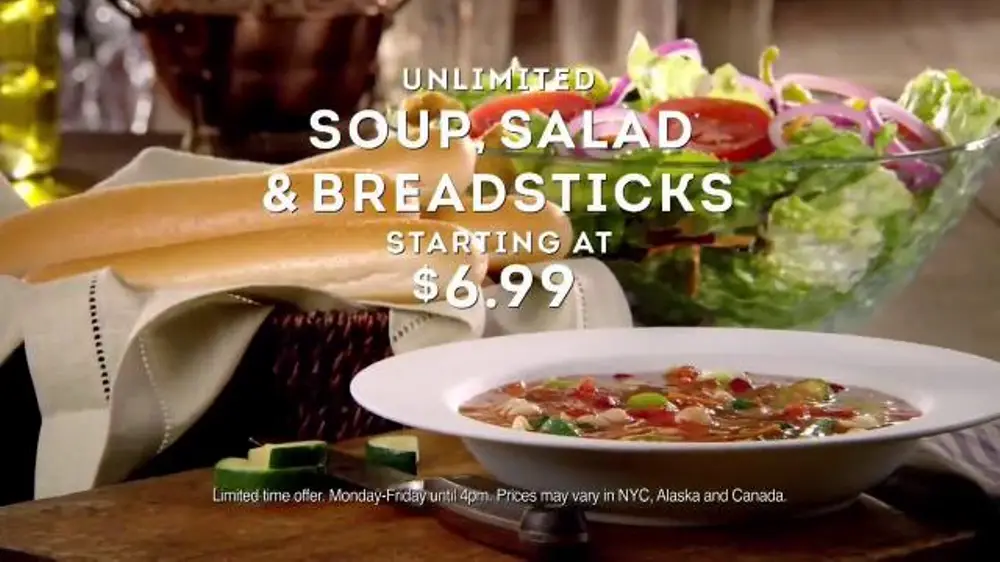 Olive Garden Soup Salad And Breadsticks Cost