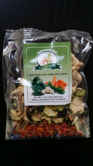 Organic Dehydrated Poblano Vegetable Soup Mix