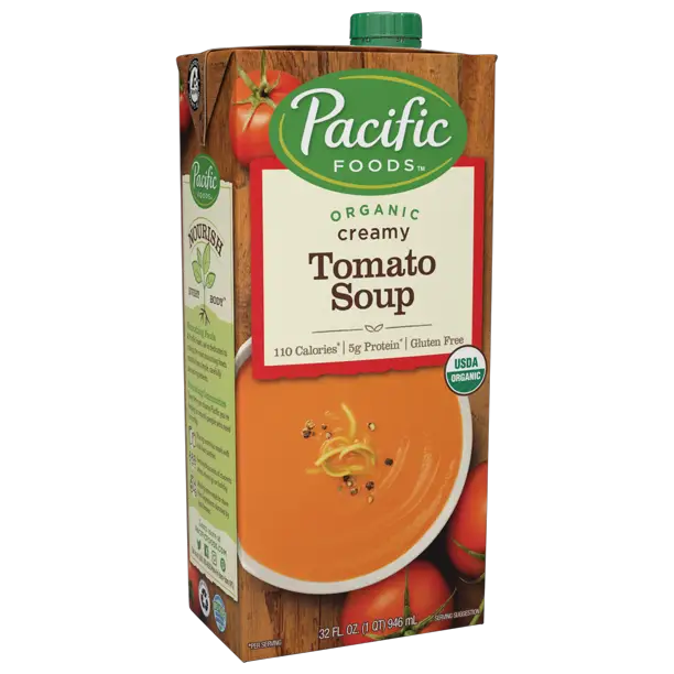 Pacific Foods Organic Creamy Tomato Soup, 32