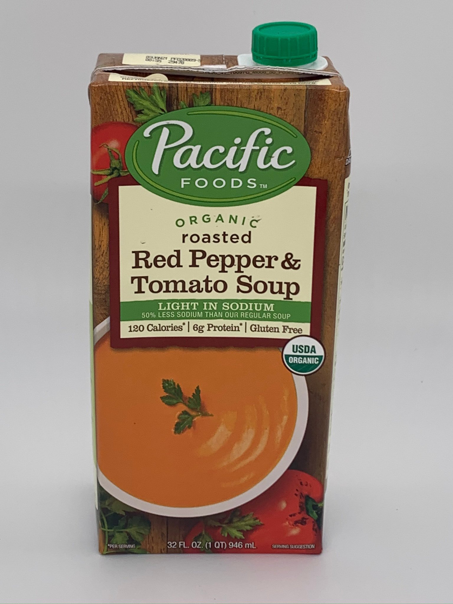 Pacific Foods Organic Roasted Red Pepper and Tomato Soup (32 fl. oz.)