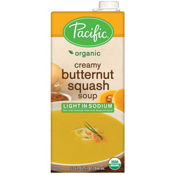 Pacific Organic Creamy Butternut Squash Soup 32 oz Cartons ...