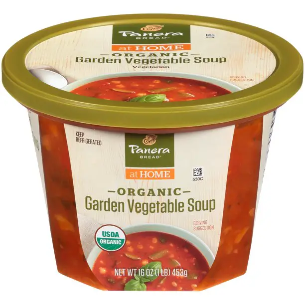 Panera Bread® at Home Organic Garden Vegetable Soup 16 oz ...