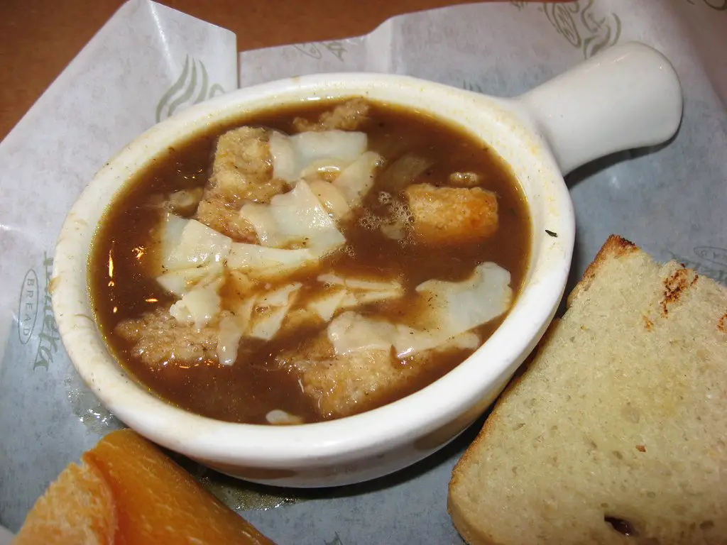 Panera Bread: French onion soup