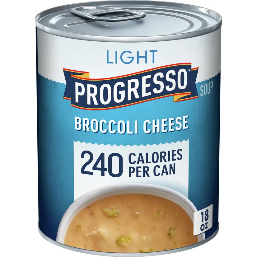 Progresso Light, Broccoli Cheese Soup, Gluten Free, 18 oz ...