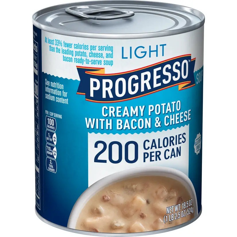 Progresso Light, Creamy Potato With Bacon and Cheese Soup ...