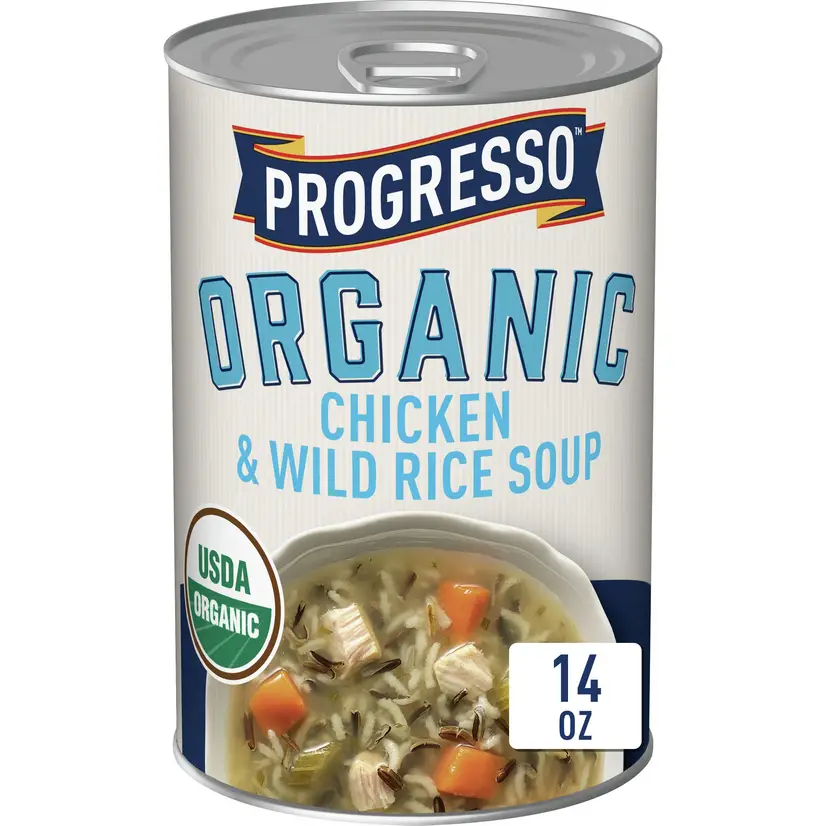 Progresso Organic, Chicken and Wild Rice Soup, 14 oz