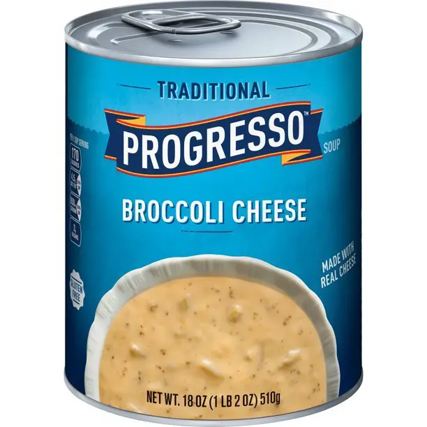 Progresso Traditional Broccoli Cheese, Gluten Free Soup ...