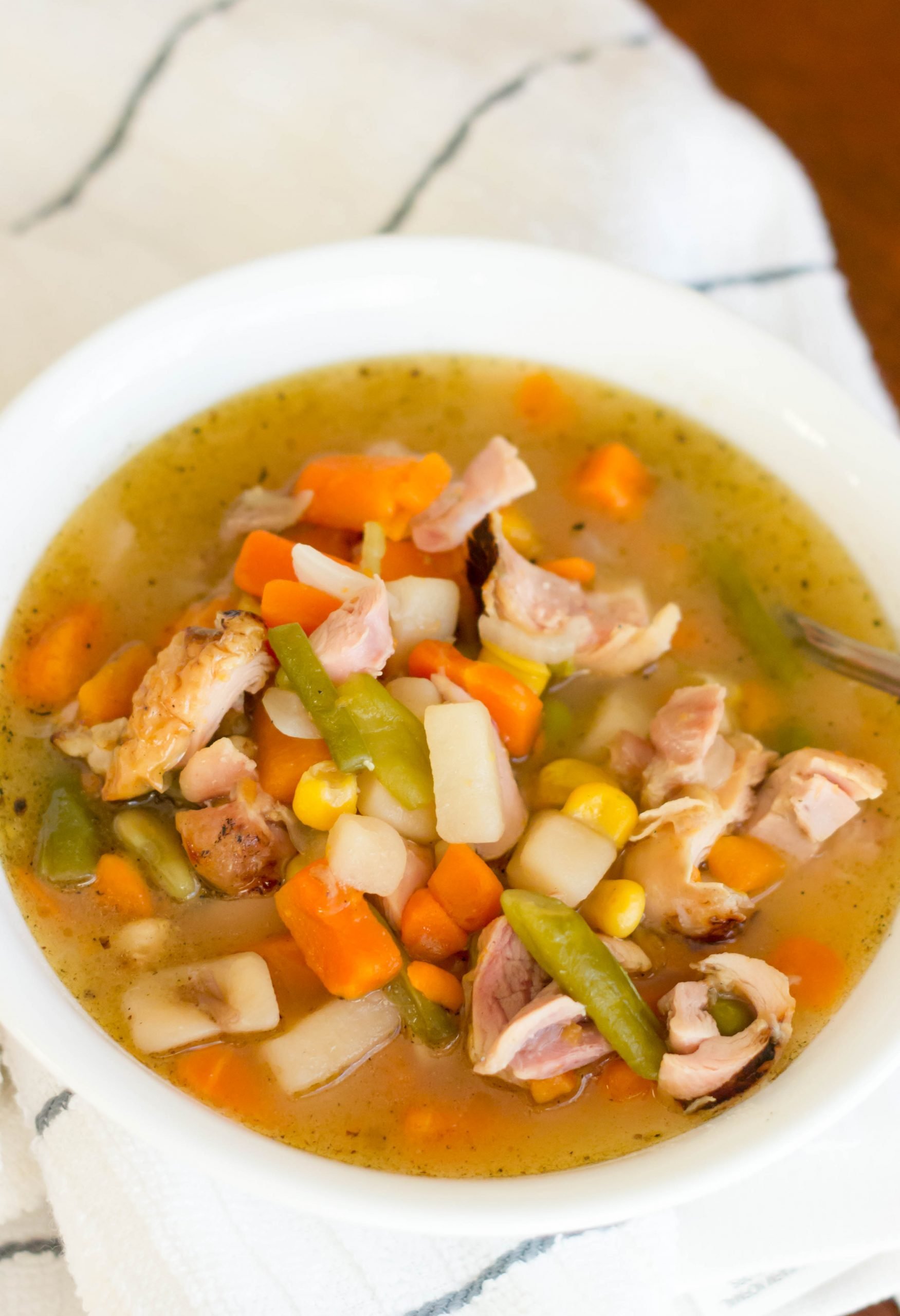 Quick and Easy Chicken Vegetable Soup : Kendra
