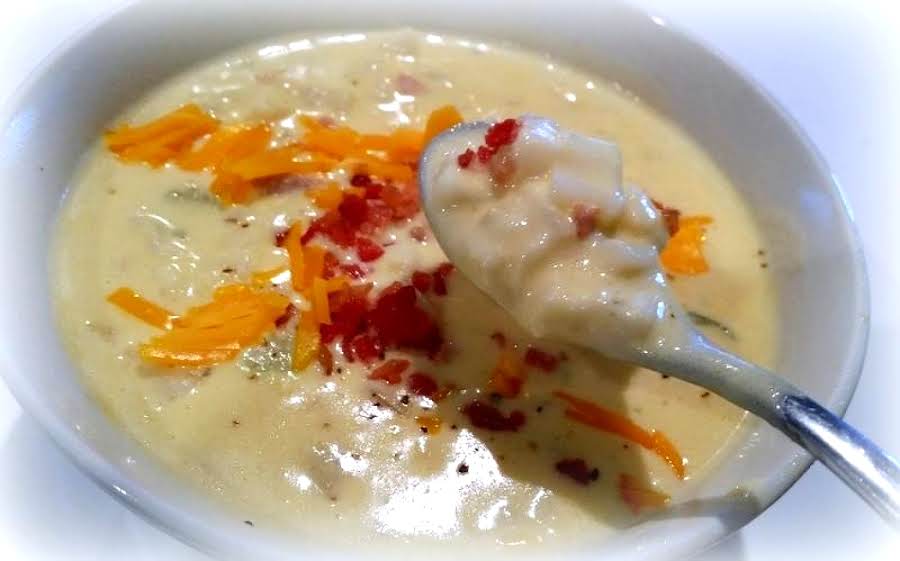 Quick Cheesy Southern Hash Brown Potato Soup Recipe