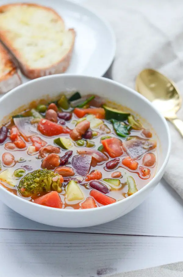 Quick Veggie Bean Soup Recipe