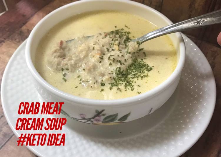 Resep Keto Sup Krim Kepiting / Crab Meat Cream Soup oleh ...